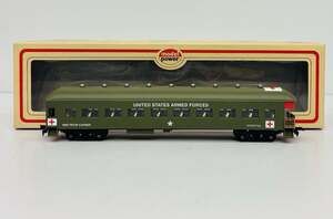 Model Power HO US Army Hospital and Troop Observation Passenger Car 9896 NIB
